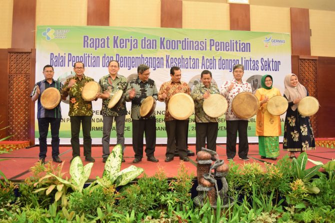Balai Litbang Kesehatan Aceh Mengadakan Rapat Kerja Dan Koordinasi Penelitian  Dengan Lintas Sektor