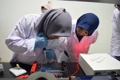 Pelatihan Alat Lab Hibah JICA