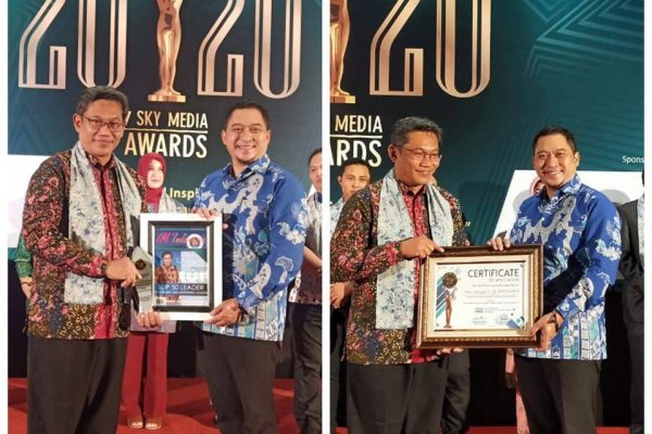 penghargaan “The Indonesian Inspiring Leader in Health Research and Development” oleh 7Sky Media Award