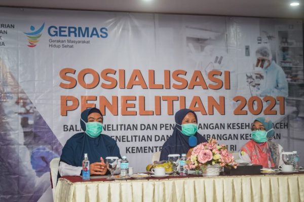 Balitbangkes Aceh Gelar Sosialisasi Penelitian Tahun 2021