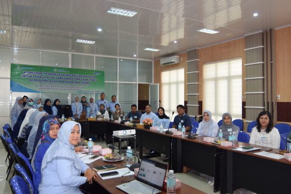 Workshop Pemeriksaan Molekuler Malaria untuk Tenaga ATLM Labkesmas Tier 3 dan Tier 2 di Provinsi Aceh dan Sumatera Utara