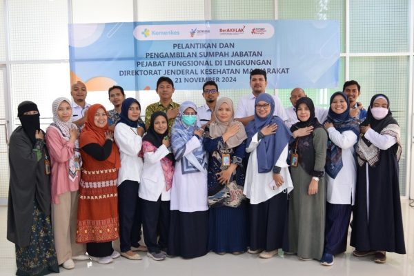 Pelantikan Jabatan Fungsional Arsiparis Mahir Balai Labkesmas Banda Aceh