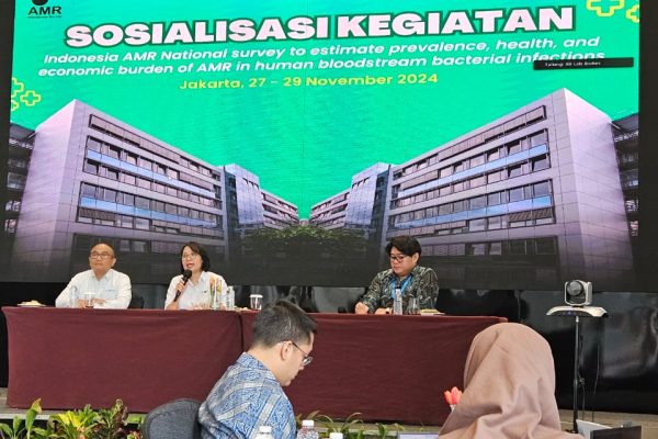 Kepala BLKM Banda Aceh Mengikuti Kegiatan Sosialisasi Anti Microbial Resistance (AMR)