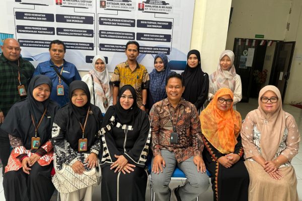 Tim BLKM Banda Aceh Melakukan Koordinasi dan Silaturahmi dengan Dinkes Aceh Besar