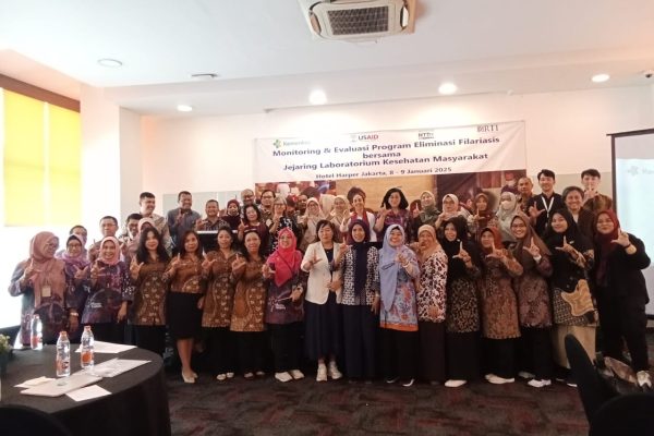Tim BLKM Regional 1 Mengikuti kegiatan Monitoring dan Evaluasi Filariasis